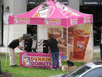 Dunkin' Donuts Holiday Sampling, Nov & Dec, 2011